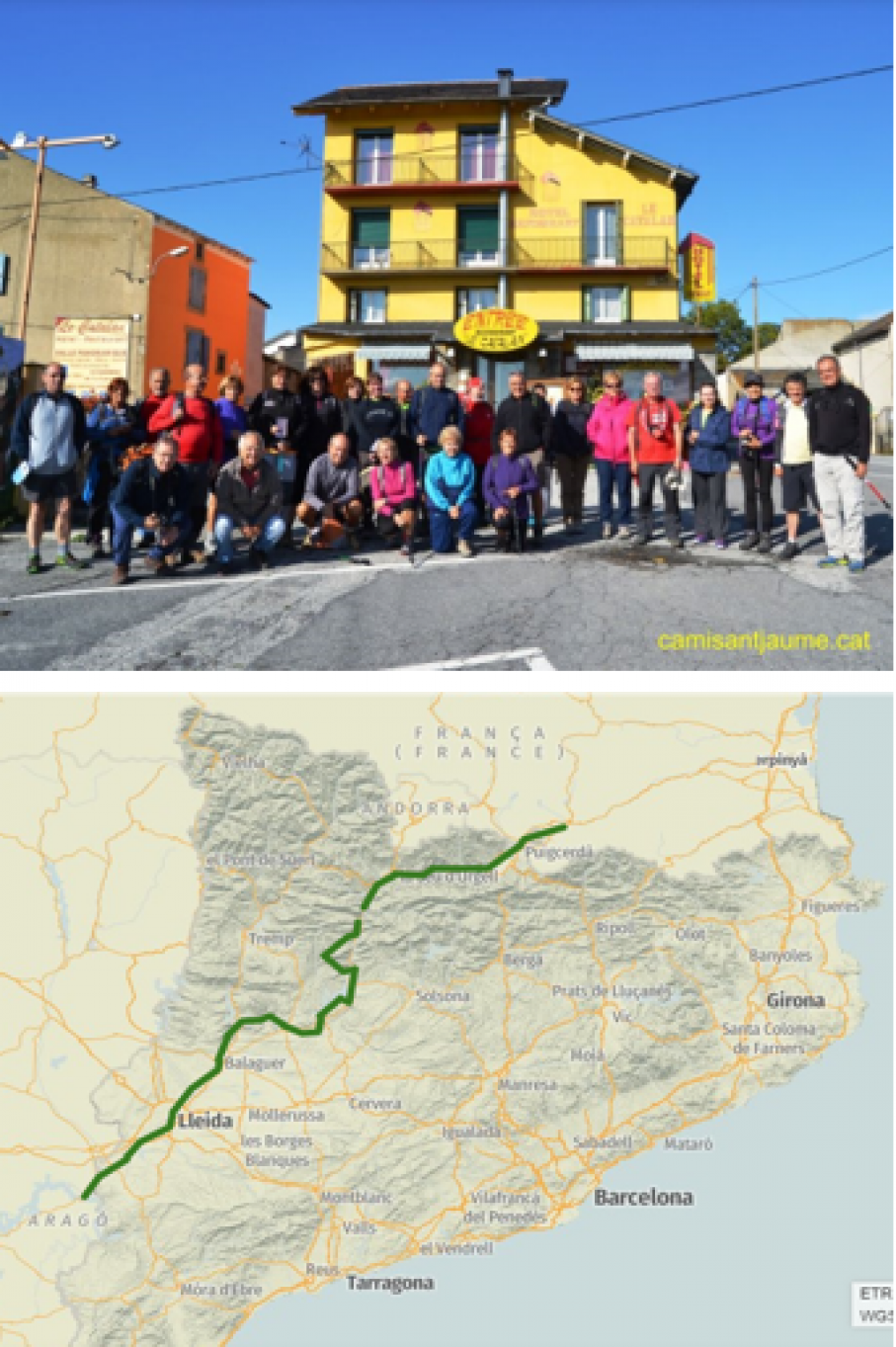 Camí de Sant Jaume del Segre, 330,20 km.