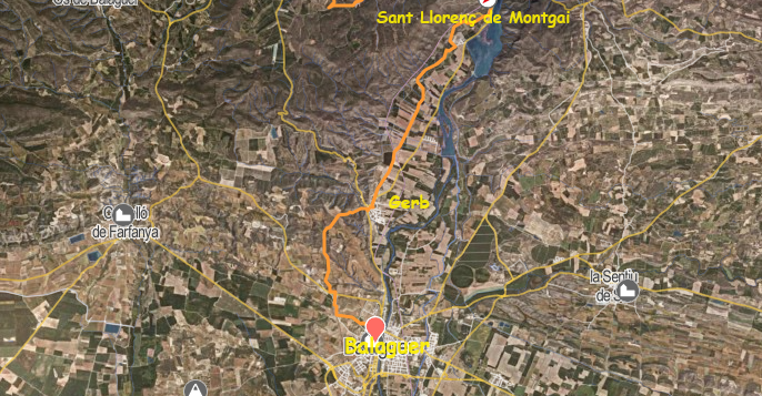 Mapa S.Llorenç Balaguer