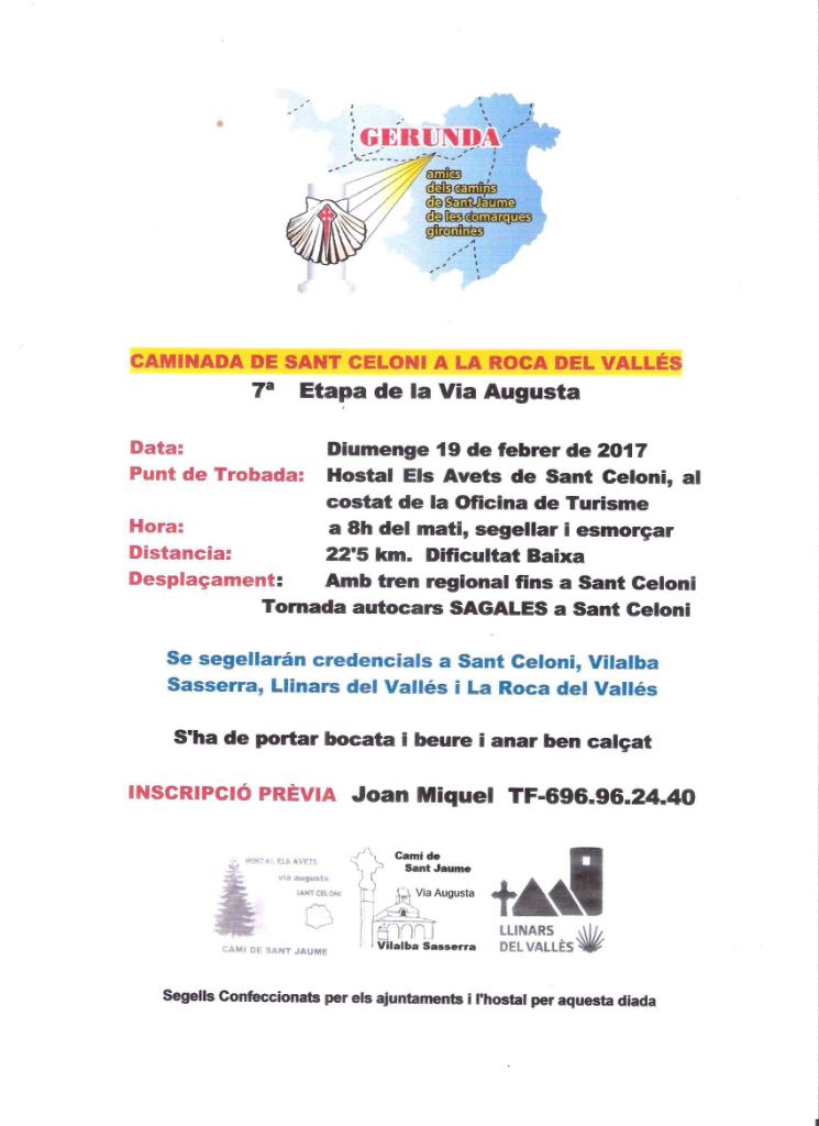 Caminada de Sant Celoni a La Roca del Vallés 1
