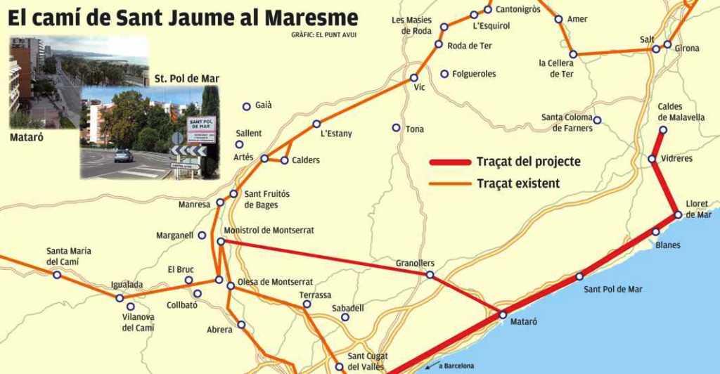 cAMÍ sANT JAUME DEL MARESME