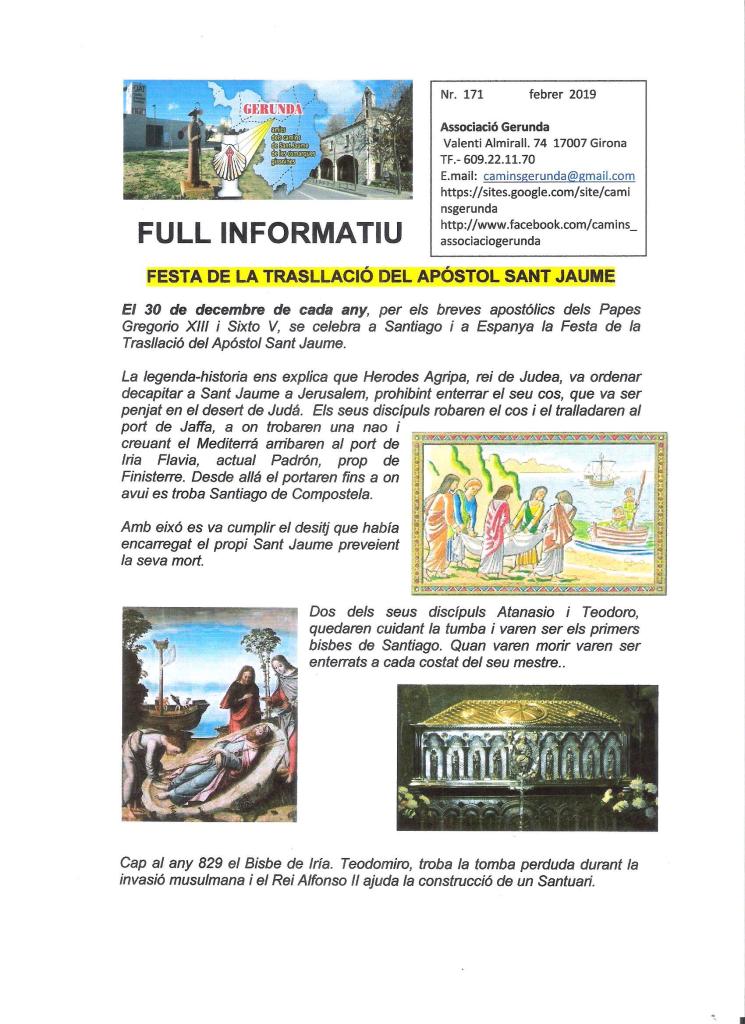 Full informatiu nr. 171