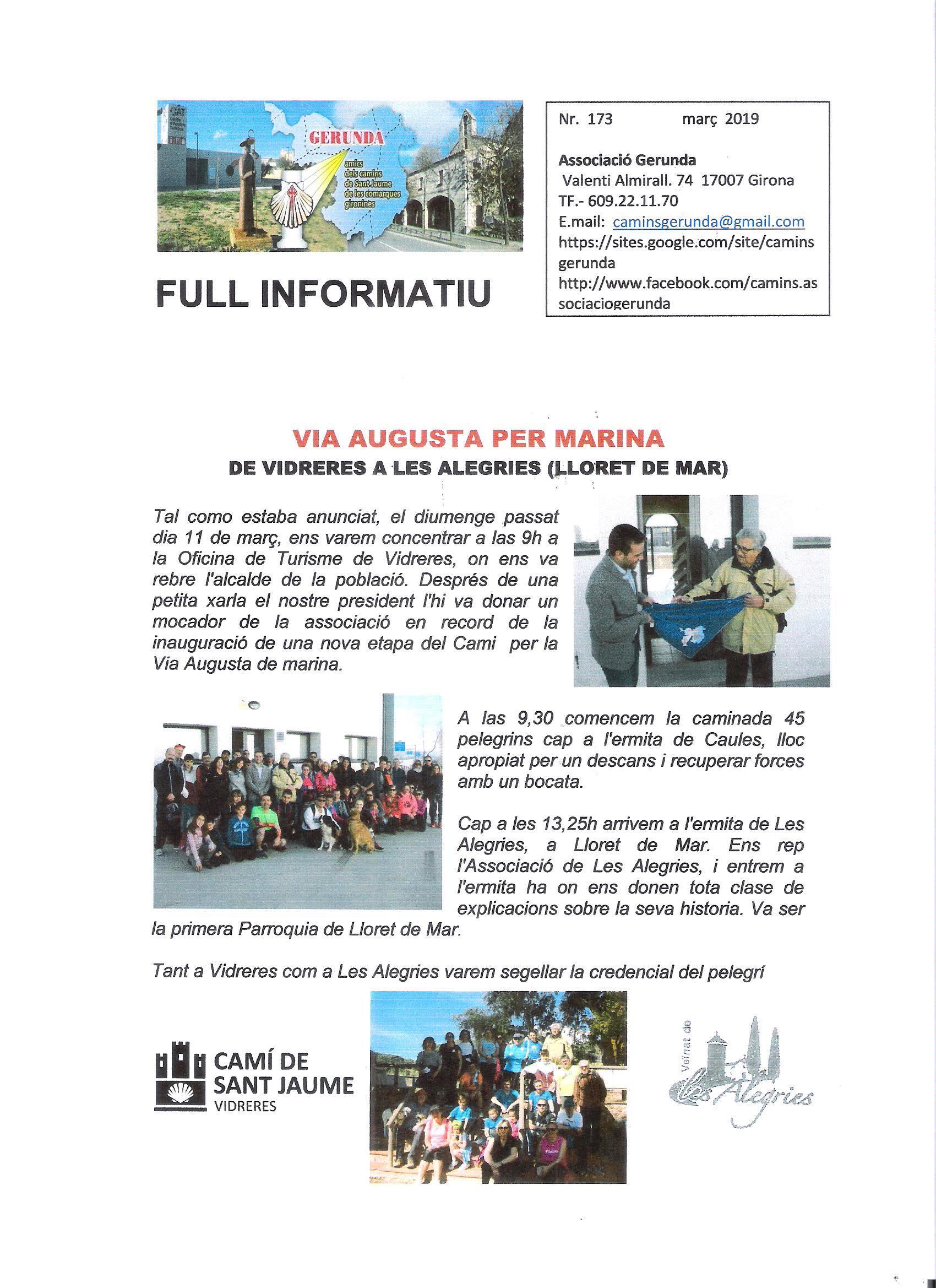 Full informatiu nr. 173