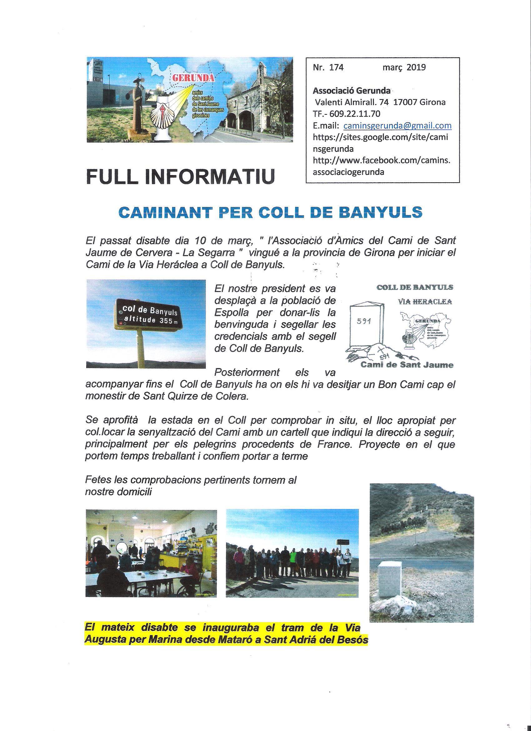 Full informatiu nr. 174