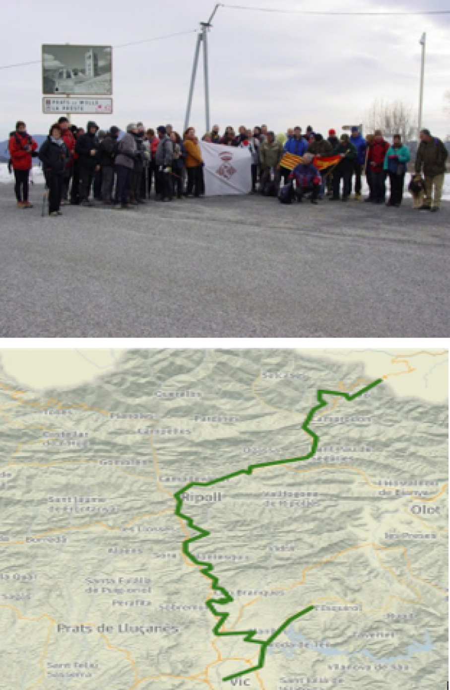 Coll d'Ares - Vic, 121,90 km.