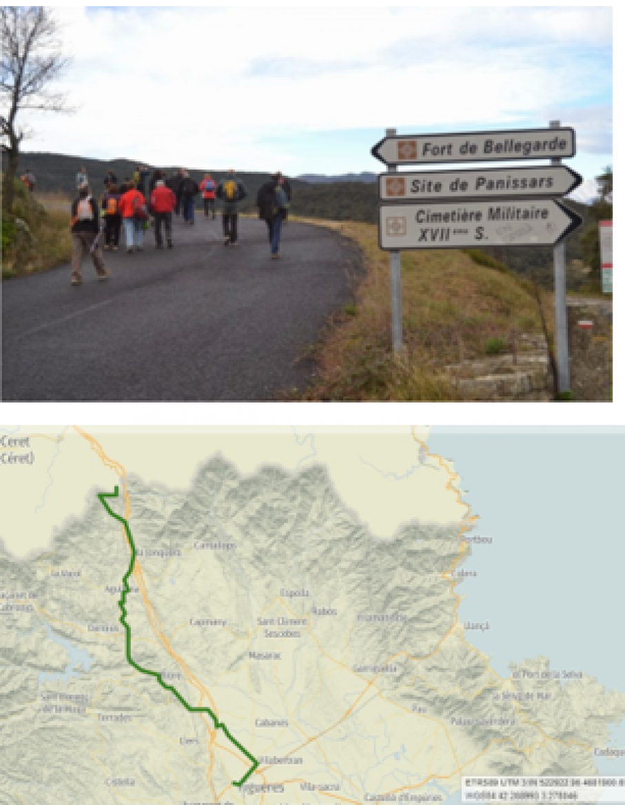 Coll de Panissars - Figueres, 34,90 km.