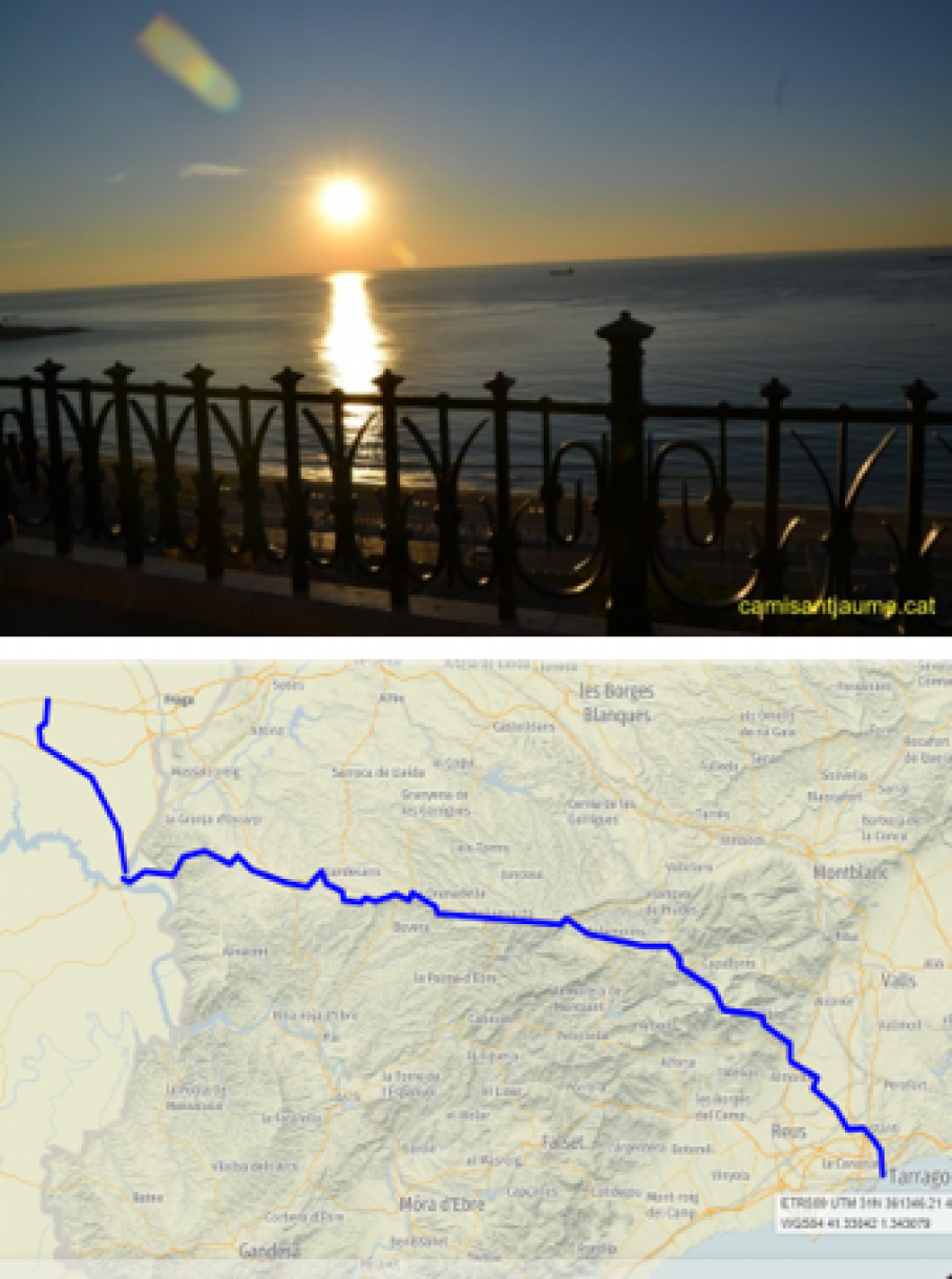 Tarragona - Mequinensa - Ventas del Rey, 137,57 km.