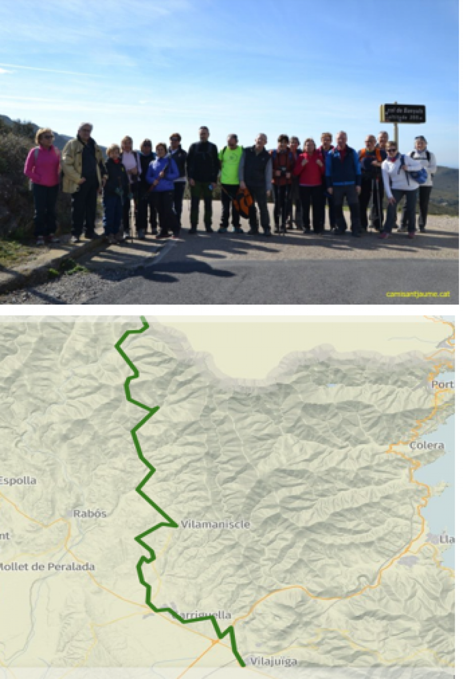 Coll de Banyuls, 12,59 km.