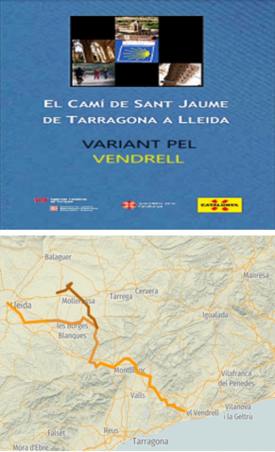 Camí Sant Jaume "El Vendrell - Lleida, 202,75 km.
